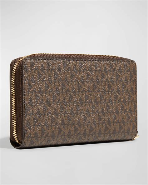 michael kors monogram wallet.